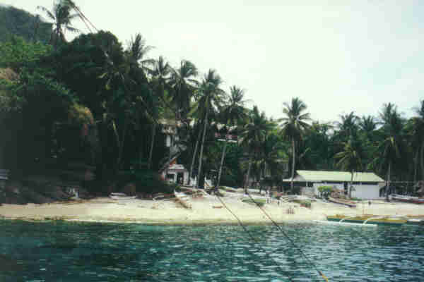 Resort auf Apo Island